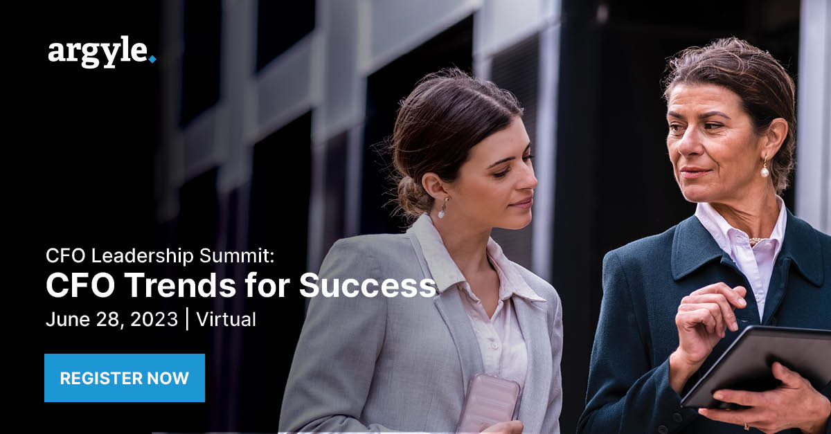 CFO Trends for Success - Argyle Executive Forum Events