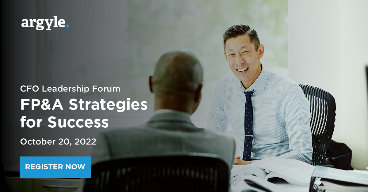 FP&A Strategies for Success - Argyle Executive Forum Events