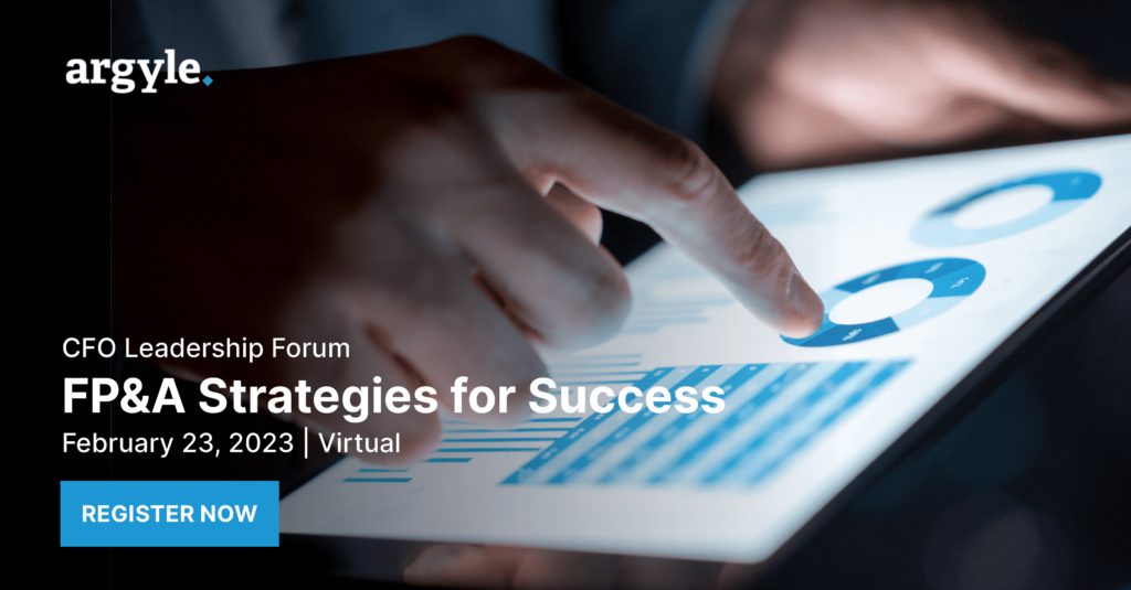 FP&A Strategies for Success - Argyle Executive Forum Events