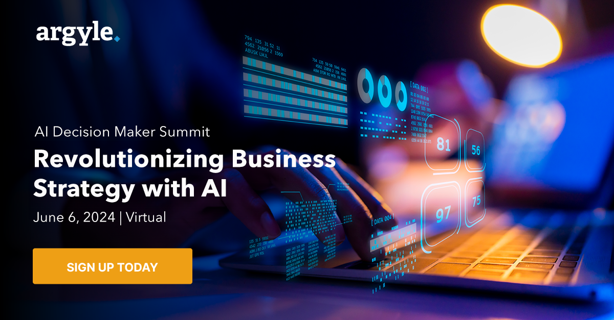 Revolutionizing Business Strategy with AI - Argyle Executive Forum Events