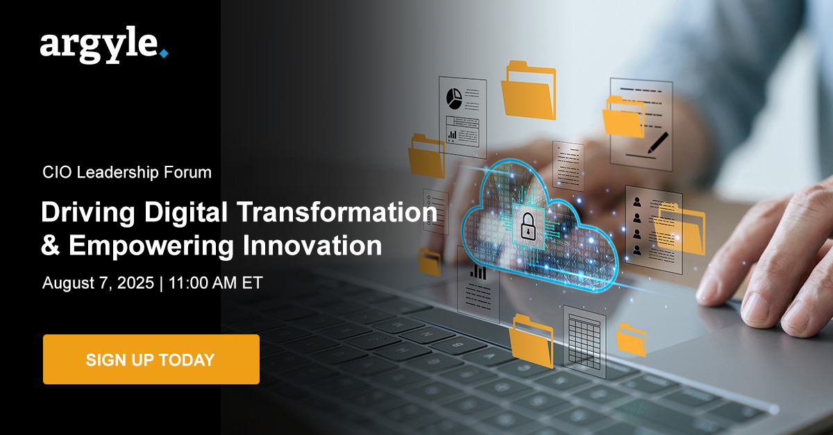 Driving Digital Transformation & Empowering Innovation - Argyle ...